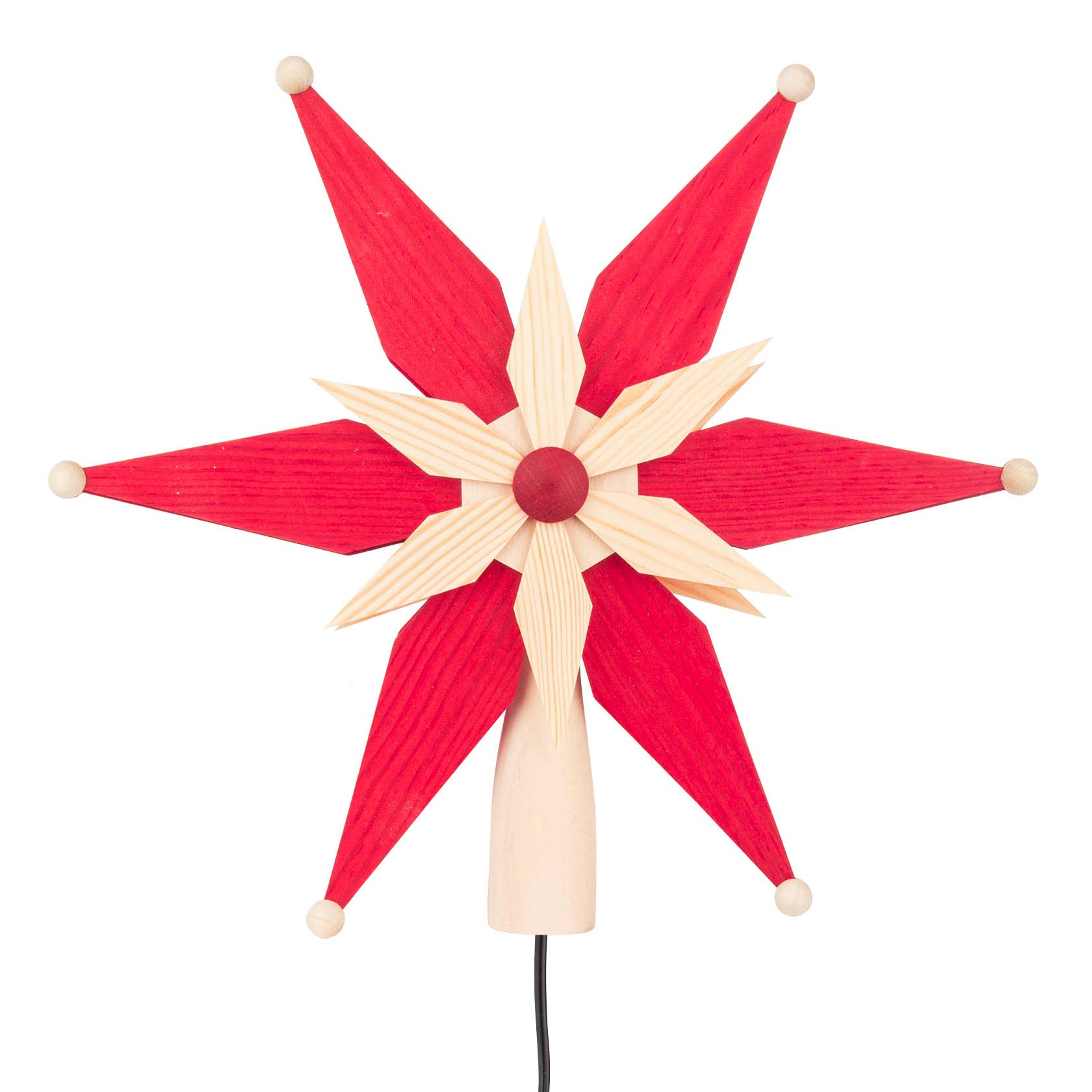 Wooden Christmas tree topper im Dregeno Online Shop günstig kaufen