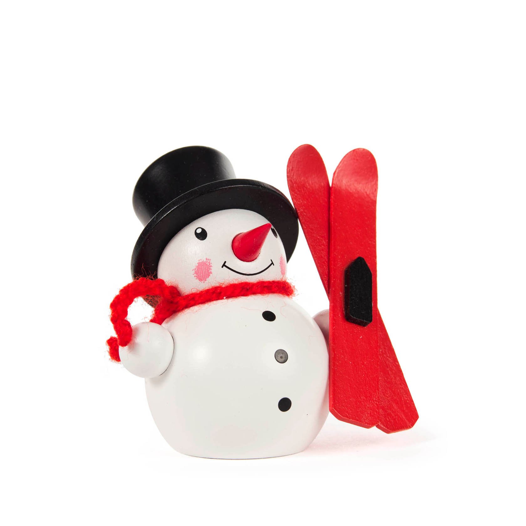 Schneemann mit Ski, Bestückung für Vario-Leuchter im Dregeno Online Shop günstig kaufen