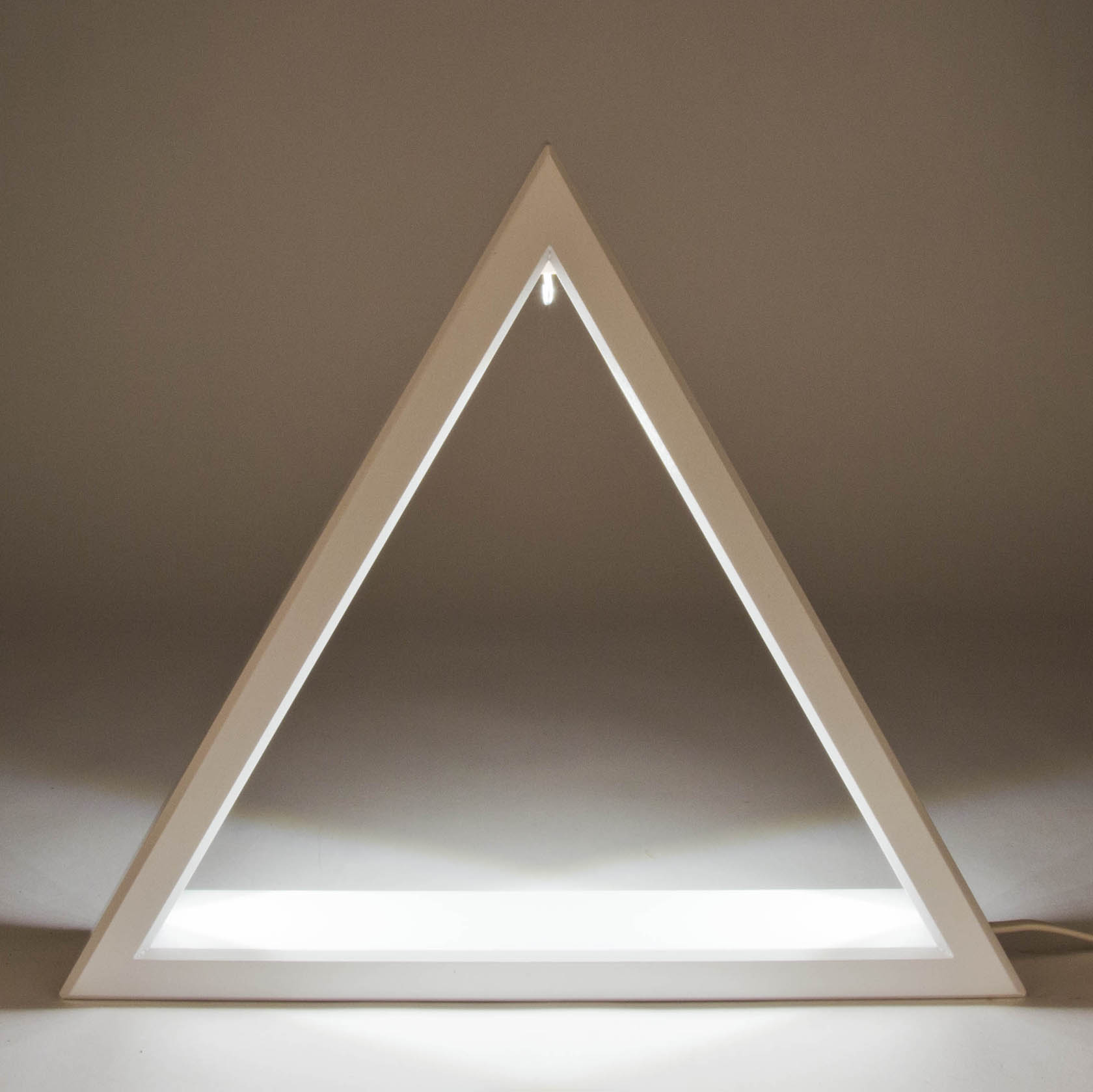 LED triangle white 30 cm  Dregeno - Seiffener Originale