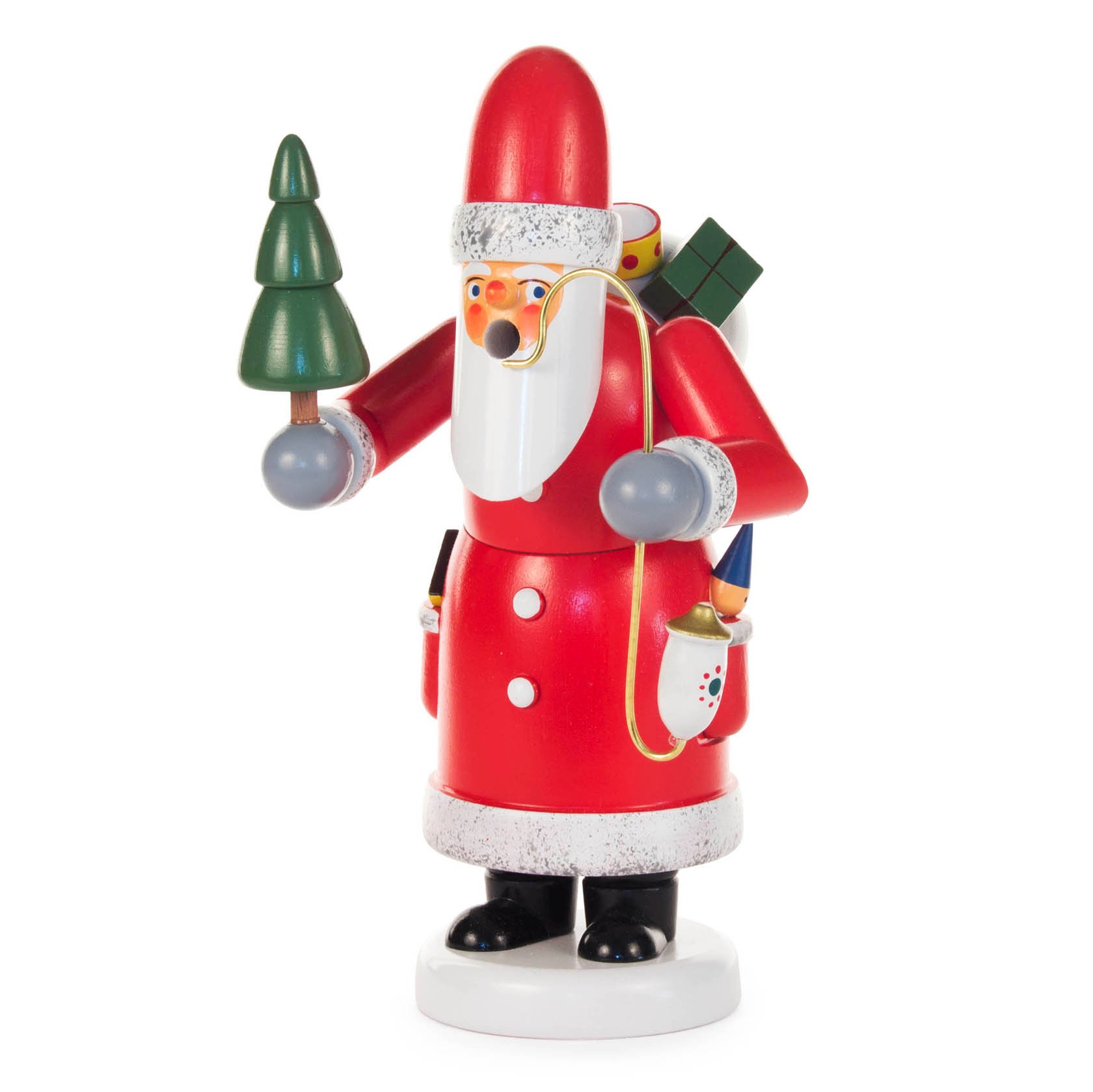 Räuchermann Weihnachtsmann mit Baum im Dregeno Online Shop günstig kaufen